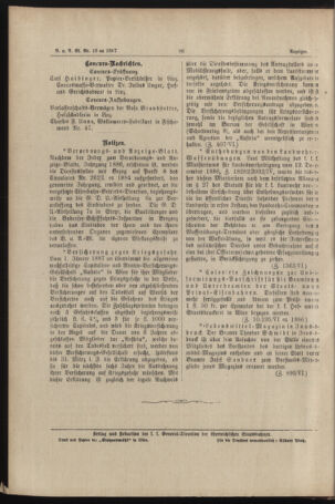 Verordnungs- und Anzeige-Blatt der k.k. General-Direction der österr. Staatsbahnen 18870219 Seite: 8