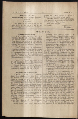 Verordnungs- und Anzeige-Blatt der k.k. General-Direction der österr. Staatsbahnen 18870314 Seite: 2