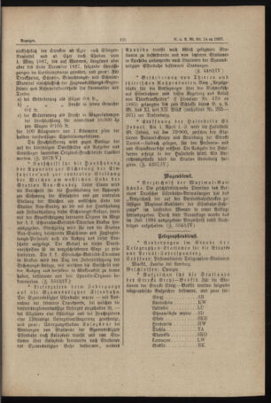 Verordnungs- und Anzeige-Blatt der k.k. General-Direction der österr. Staatsbahnen 18870328 Seite: 11