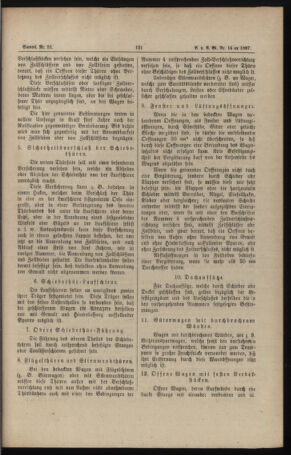 Verordnungs- und Anzeige-Blatt der k.k. General-Direction der österr. Staatsbahnen 18870328 Seite: 7