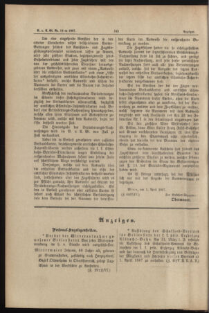 Verordnungs- und Anzeige-Blatt der k.k. General-Direction der österr. Staatsbahnen 18870408 Seite: 4