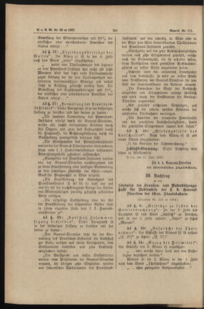 Verordnungs- und Anzeige-Blatt der k.k. General-Direction der österr. Staatsbahnen 18870624 Seite: 6