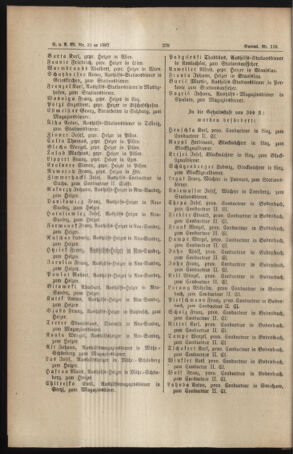 Verordnungs- und Anzeige-Blatt der k.k. General-Direction der österr. Staatsbahnen 18870705 Seite: 8