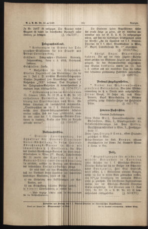 Verordnungs- und Anzeige-Blatt der k.k. General-Direction der österr. Staatsbahnen 18870805 Seite: 4