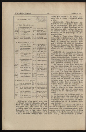 Verordnungs- und Anzeige-Blatt der k.k. General-Direction der österr. Staatsbahnen 18870816 Seite: 6