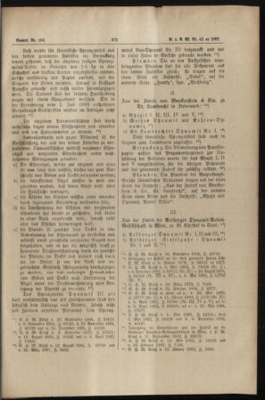 Verordnungs- und Anzeige-Blatt der k.k. General-Direction der österr. Staatsbahnen 18870919 Seite: 5