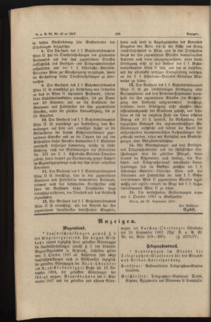 Verordnungs- und Anzeige-Blatt der k.k. General-Direction der österr. Staatsbahnen 18871005 Seite: 4