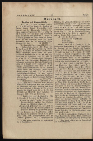 Verordnungs- und Anzeige-Blatt der k.k. General-Direction der österr. Staatsbahnen 18871028 Seite: 8