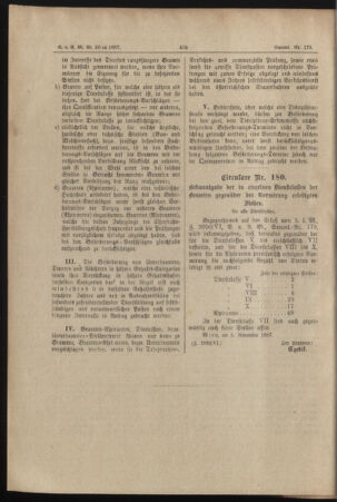 Verordnungs- und Anzeige-Blatt der k.k. General-Direction der österr. Staatsbahnen 18871105 Seite: 12