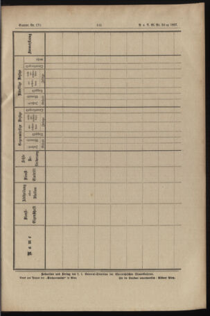 Verordnungs- und Anzeige-Blatt der k.k. General-Direction der österr. Staatsbahnen 18871105 Seite: 13