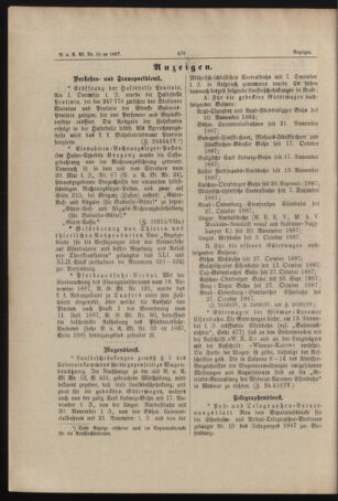 Verordnungs- und Anzeige-Blatt der k.k. General-Direction der österr. Staatsbahnen 18871205 Seite: 2