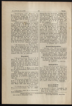 Verordnungs- und Anzeige-Blatt der k.k. General-Direction der österr. Staatsbahnen 18871231 Seite: 4