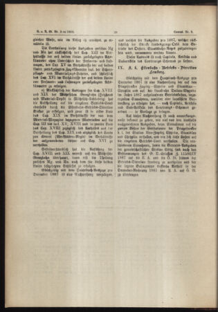 Verordnungs- und Anzeige-Blatt der k.k. General-Direction der österr. Staatsbahnen 18880118 Seite: 14