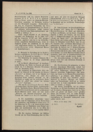 Verordnungs- und Anzeige-Blatt der k.k. General-Direction der österr. Staatsbahnen 18880118 Seite: 4