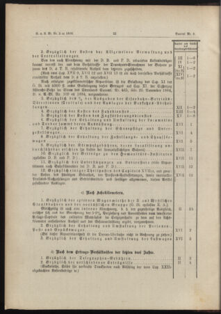 Verordnungs- und Anzeige-Blatt der k.k. General-Direction der österr. Staatsbahnen 18880118 Seite: 8