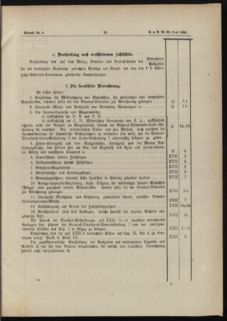 Verordnungs- und Anzeige-Blatt der k.k. General-Direction der österr. Staatsbahnen 18880118 Seite: 9