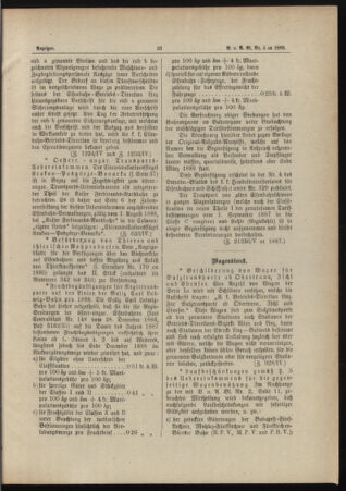 Verordnungs- und Anzeige-Blatt der k.k. General-Direction der österr. Staatsbahnen 18880121 Seite: 3