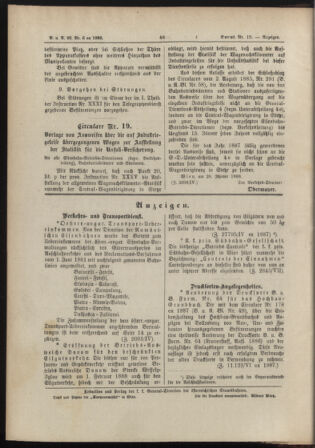 Verordnungs- und Anzeige-Blatt der k.k. General-Direction der österr. Staatsbahnen 18880201 Seite: 4