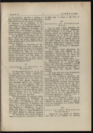 Verordnungs- und Anzeige-Blatt der k.k. General-Direction der österr. Staatsbahnen 18880225 Seite: 5