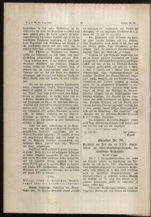 Verordnungs- und Anzeige-Blatt der k.k. General-Direction der österr. Staatsbahnen 18880225 Seite: 8