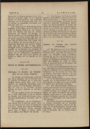 Verordnungs- und Anzeige-Blatt der k.k. General-Direction der österr. Staatsbahnen 18880519 Seite: 21