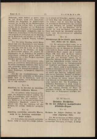 Verordnungs- und Anzeige-Blatt der k.k. General-Direction der österr. Staatsbahnen 18880519 Seite: 23