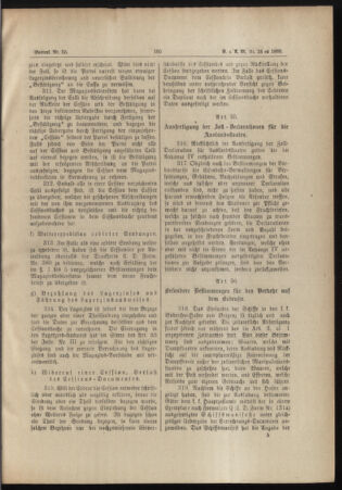 Verordnungs- und Anzeige-Blatt der k.k. General-Direction der österr. Staatsbahnen 18880519 Seite: 33