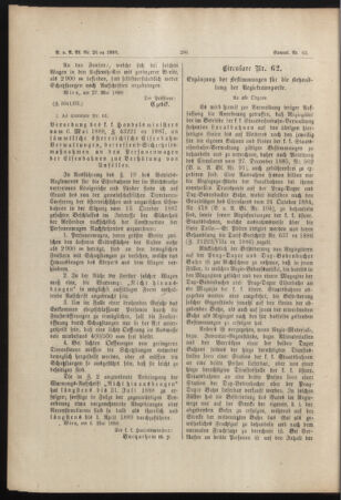 Verordnungs- und Anzeige-Blatt der k.k. General-Direction der österr. Staatsbahnen 18880601 Seite: 2