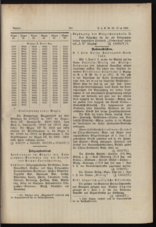 Verordnungs- und Anzeige-Blatt der k.k. General-Direction der österr. Staatsbahnen 18880612 Seite: 9