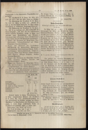 Verordnungs- und Anzeige-Blatt der k.k. General-Direction der österr. Staatsbahnen 18880618 Seite: 9