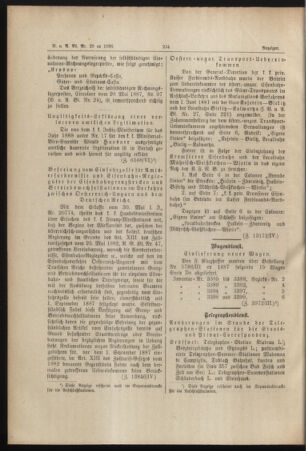 Verordnungs- und Anzeige-Blatt der k.k. General-Direction der österr. Staatsbahnen 18880622 Seite: 2