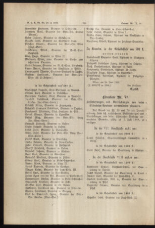 Verordnungs- und Anzeige-Blatt der k.k. General-Direction der österr. Staatsbahnen 18880626 Seite: 8