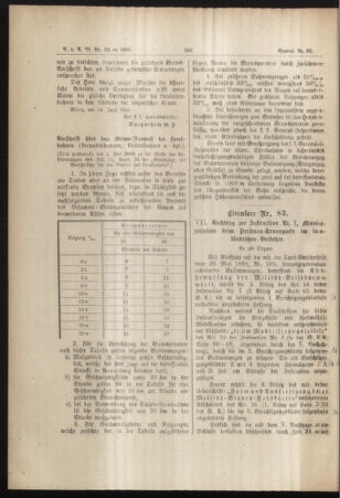 Verordnungs- und Anzeige-Blatt der k.k. General-Direction der österr. Staatsbahnen 18880701 Seite: 4