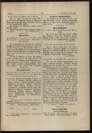 Verordnungs- und Anzeige-Blatt der k.k. General-Direction der österr. Staatsbahnen 18880713 Seite: 3