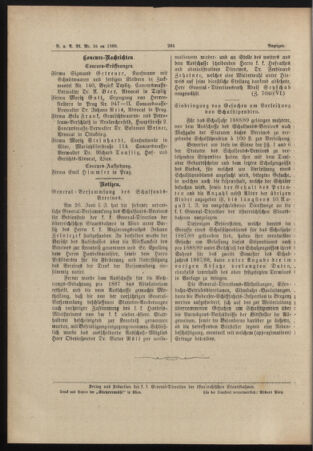 Verordnungs- und Anzeige-Blatt der k.k. General-Direction der österr. Staatsbahnen 18880721 Seite: 8