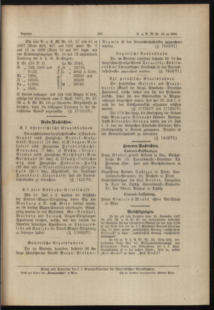 Verordnungs- und Anzeige-Blatt der k.k. General-Direction der österr. Staatsbahnen 18880727 Seite: 5