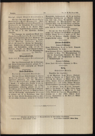 Verordnungs- und Anzeige-Blatt der k.k. General-Direction der österr. Staatsbahnen 18880731 Seite: 5