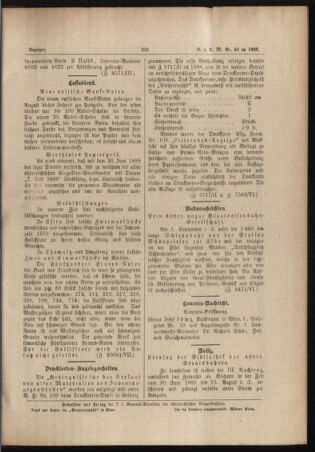 Verordnungs- und Anzeige-Blatt der k.k. General-Direction der österr. Staatsbahnen 18880831 Seite: 3