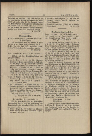 Verordnungs- und Anzeige-Blatt der k.k. General-Direction der österr. Staatsbahnen 18880831 Seite: 7