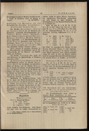 Verordnungs- und Anzeige-Blatt der k.k. General-Direction der österr. Staatsbahnen 18880927 Seite: 3