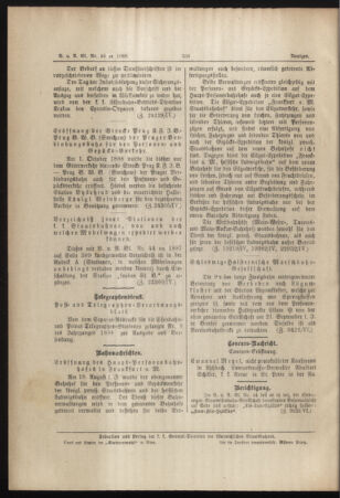 Verordnungs- und Anzeige-Blatt der k.k. General-Direction der österr. Staatsbahnen 18881009 Seite: 4