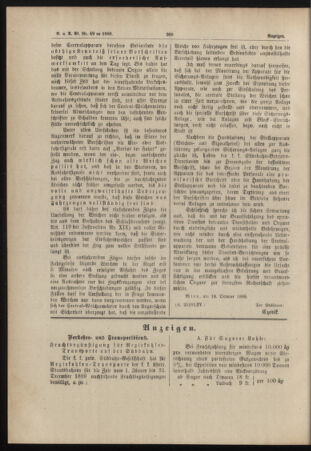 Verordnungs- und Anzeige-Blatt der k.k. General-Direction der österr. Staatsbahnen 18881026 Seite: 2