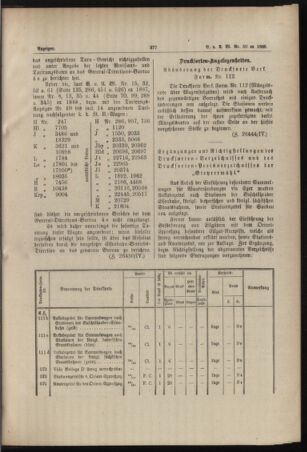 Verordnungs- und Anzeige-Blatt der k.k. General-Direction der österr. Staatsbahnen 18881103 Seite: 5