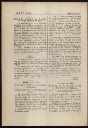 Verordnungs- und Anzeige-Blatt der k.k. General-Direction der österr. Staatsbahnen 18881113 Seite: 14