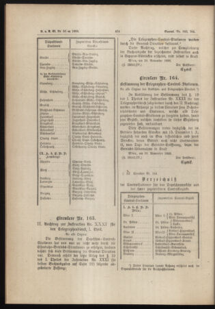 Verordnungs- und Anzeige-Blatt der k.k. General-Direction der österr. Staatsbahnen 18881222 Seite: 4