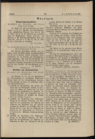 Verordnungs- und Anzeige-Blatt der k.k. General-Direction der österr. Staatsbahnen 18881222 Seite: 7