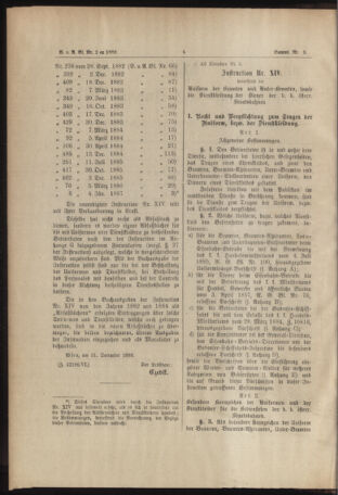 Verordnungs- und Anzeige-Blatt der k.k. General-Direction der österr. Staatsbahnen 18890104 Seite: 2