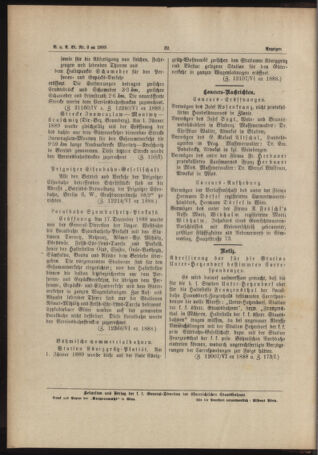 Verordnungs- und Anzeige-Blatt der k.k. General-Direction der österr. Staatsbahnen 18890111 Seite: 8