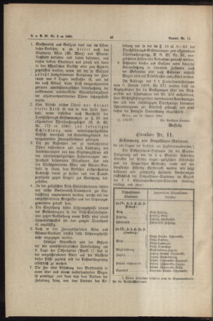 Verordnungs- und Anzeige-Blatt der k.k. General-Direction der österr. Staatsbahnen 18890119 Seite: 2