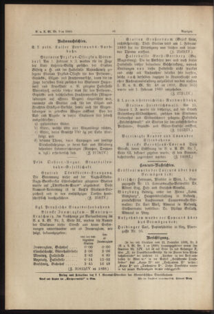 Verordnungs- und Anzeige-Blatt der k.k. General-Direction der österr. Staatsbahnen 18890206 Seite: 10